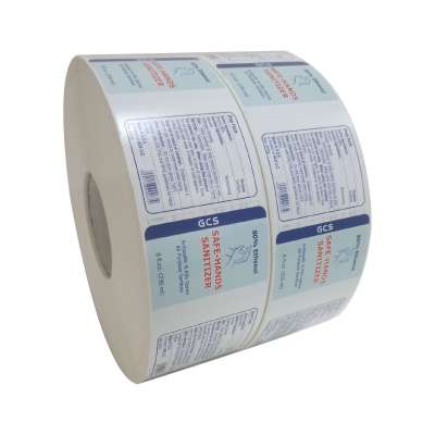 Custom Self Adhesive Roll Vinyl Label Waterproof Packaging Label